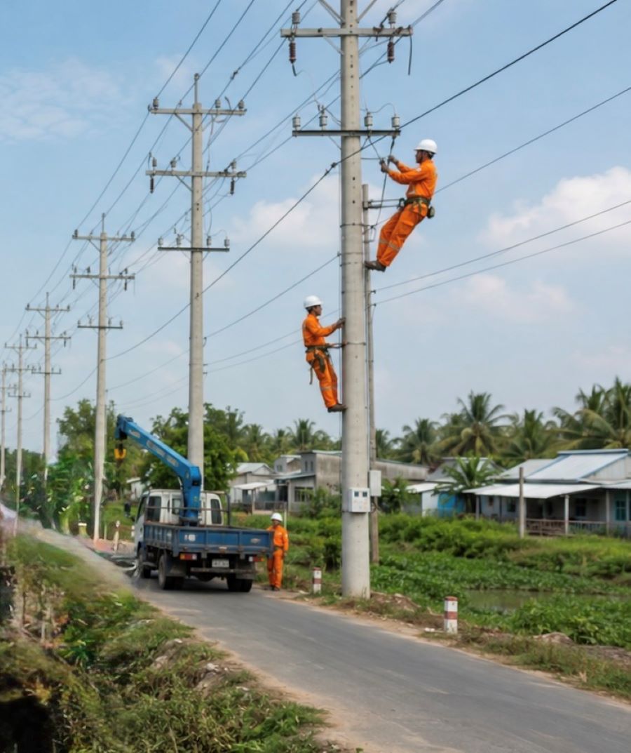 Cà Mau: Tăng tốc triển khai các dự án lưới điện