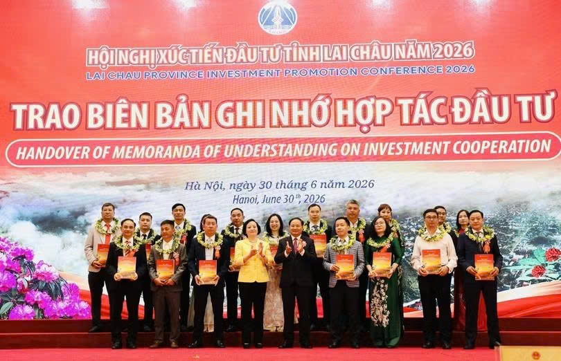 Hội nghị xúc tiến đầu tư tỉnh Lai Châu năm 2026 - dấu mốc mang tính chiến lược