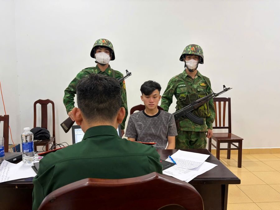 Biên phòng Phước Hải bắt quả tang đối tượng tàng trữ trái phép chất ma túy