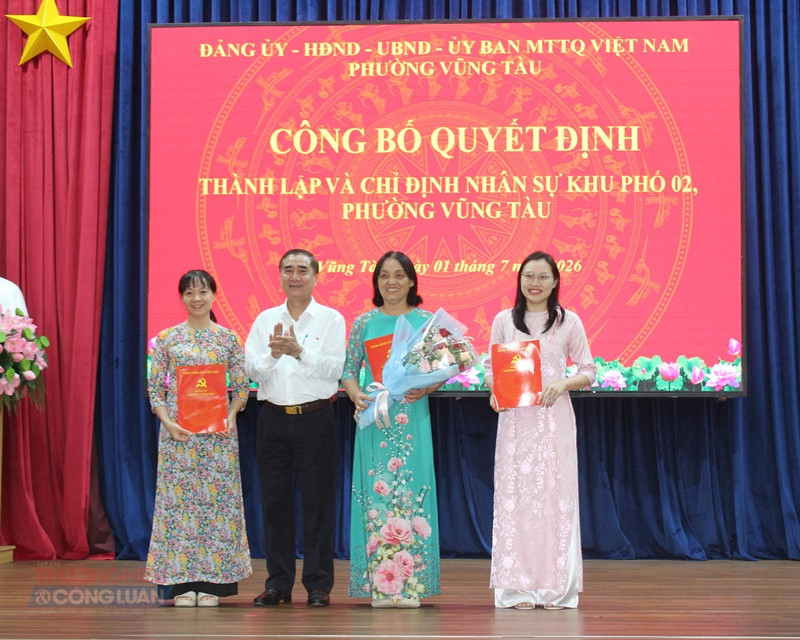 &Ocirc;ng Vũ Đăng Khoa, Ủy vi&ecirc;n BTV Đảng ủy, Chủ tịch UBMTTQVN Phường Vũng T&agrave;u