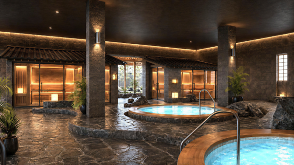 Sun Festo Town mang mô hình căn hộ Onsen trị liệu đầu tiên đến Quảng Ninh. Ảnh: Sun Property Sun Festo Town mang mô hình căn hộ Onsen trị liệu đầu tiên đến Quảng Ninh. Ảnh: Sun Property