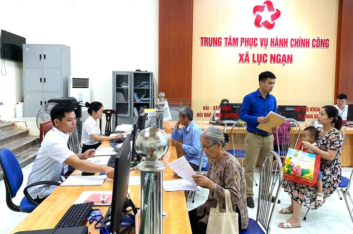 Bắc Ninh: Xã Lục Ngạn nâng cao hiệu quả cải cách thủ tục hành chính, lấy sự hài lòng của người dân làm thước đo
