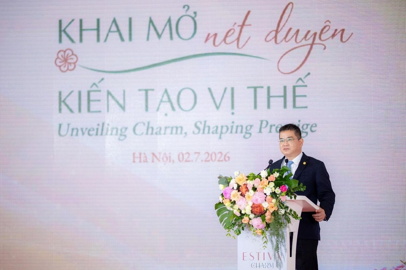 Ông Nguyễn Vũ Anh Tú – Tổng Giám đốc Công ty Cổ phần Địa ốc Phú Long khẳng định niềm tin vào giá trị bền vững của Estiva Charm. (Ảnh: Keppel) Ông Nguyễn Vũ Anh Tú – Tổng Giám đốc Công ty Cổ phần Địa ốc Phú Long khẳng định niềm tin vào giá trị bền vững của Estiva Charm. (Ảnh: Keppel)