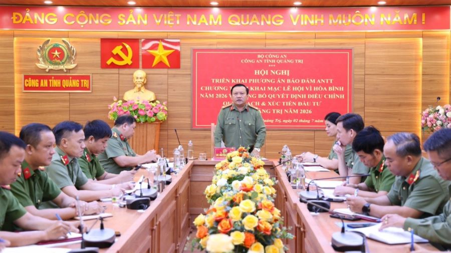 Công an Quảng Trị chủ động phương án bảo đảm tuyệt đối an ninh Lễ hội Vì Hòa bình năm 2026