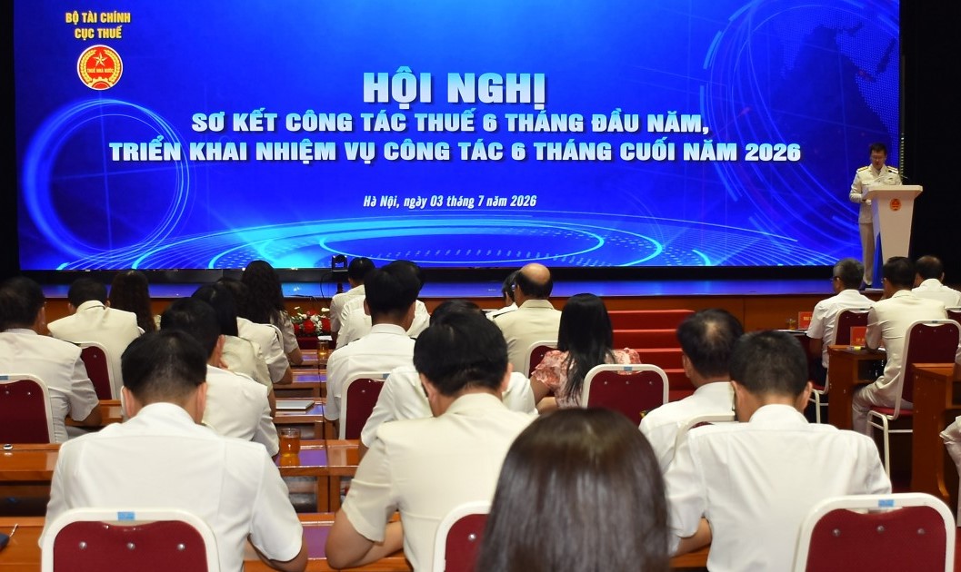 Ngành Thuế thu ngân sách 6 tháng đầu năm ước đạt trên 1.382.330 tỷ đồng