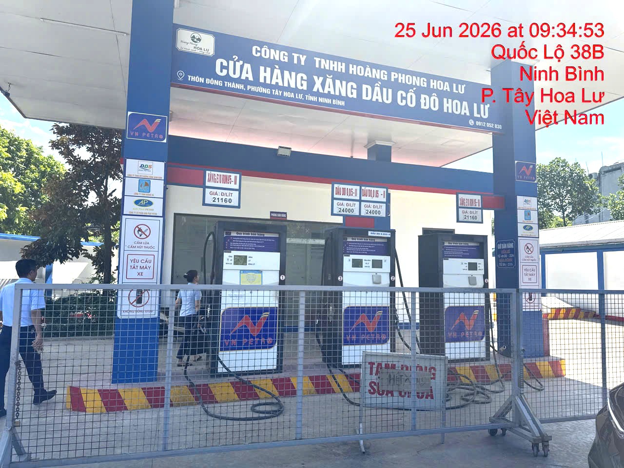 Ninh Bình: Xử phạt cửa hàng xăng dầu vi phạm hoạt động kinh doanh