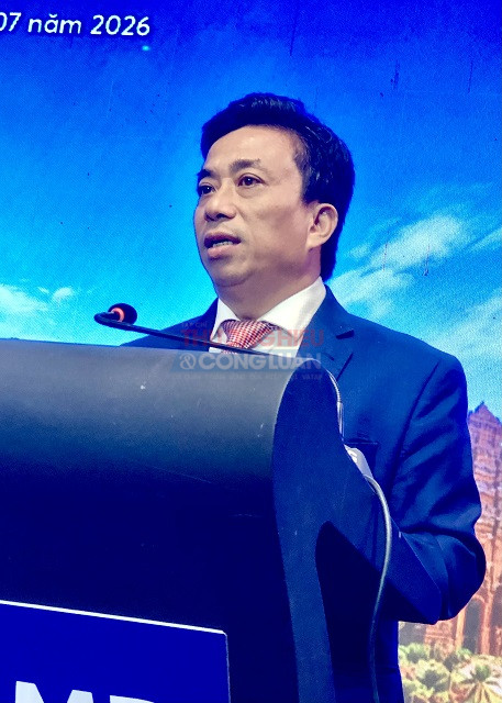 Ông Nguyễn Trà Dương phát biểu tại Lễ kỷ niệm. Ảnh: Viết Hiền Ông Nguyễn Trà Dương phát biểu tại Lễ kỷ niệm. Ảnh: Viết Hiền