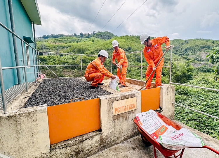 EVNGENCO1 chủ động ứng phó thiên tai, khẳng định trách nhiệm bảo đảm an ninh năng lượng quốc gia