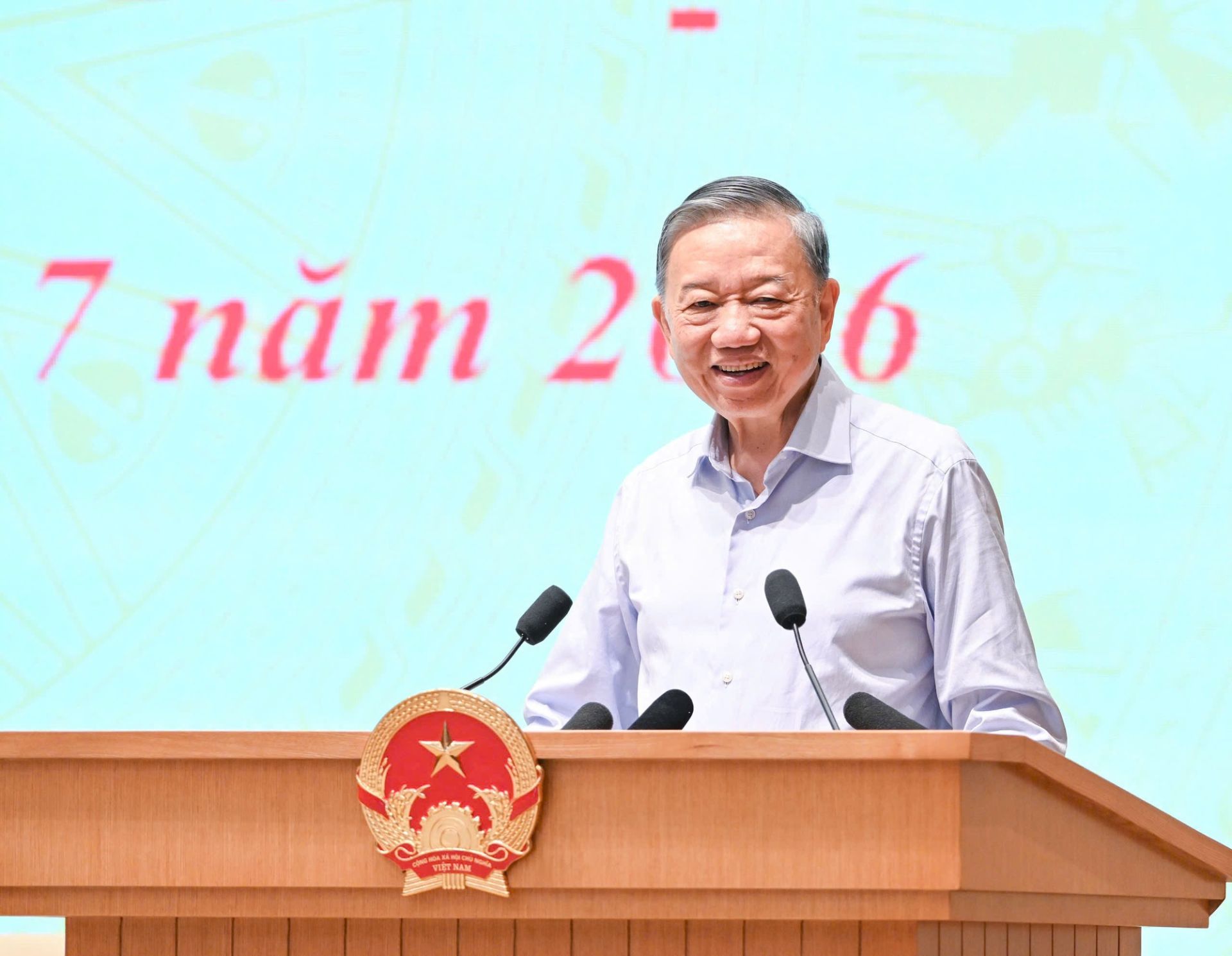 Tổng Bí thư, Chủ tịch nước Tô Lâm nhấn mạnh 8 nhóm nhiệm vụ trọng tâm - Ảnh: VGP/Nhật Bắc Tổng Bí thư, Chủ tịch nước Tô Lâm nhấn mạnh 8 nhóm nhiệm vụ trọng tâm - Ảnh: VGP/Nhật Bắc