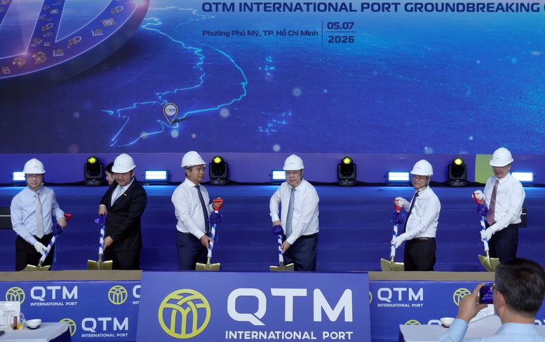 Động thổ Cảng quốc tế QTM gần 6.900 tỷ đồng tại TP.HCM