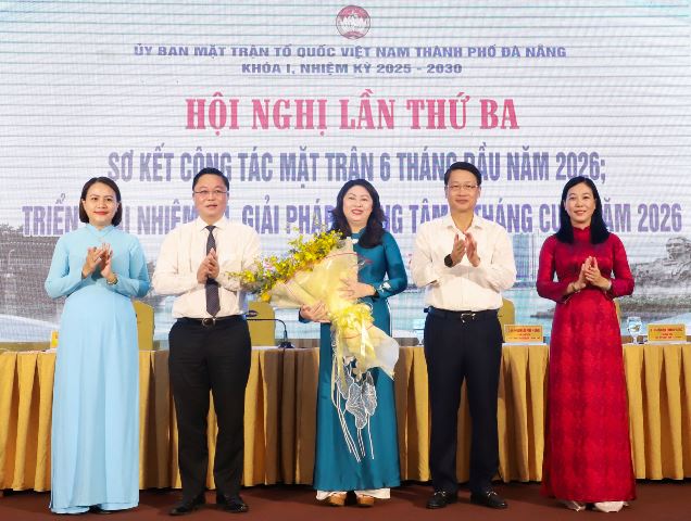 Bà Nguyễn Thị Thu Lan giữ chức Phó Chủ tịch Thường trực Ủy ban MTTQ Việt Nam TP. Đà Nẵng
