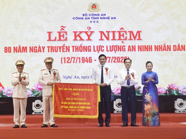 Công an Nghệ An kỷ niệm 80 năm Ngày truyền thống lực lượng An ninh nhân dân