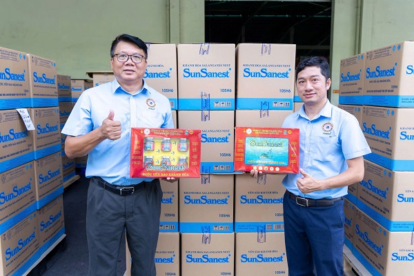 Tự h&agrave;o với Thương hiệu SUNSANEST của Yến s&agrave;o Kh&aacute;nh H&ograve;a