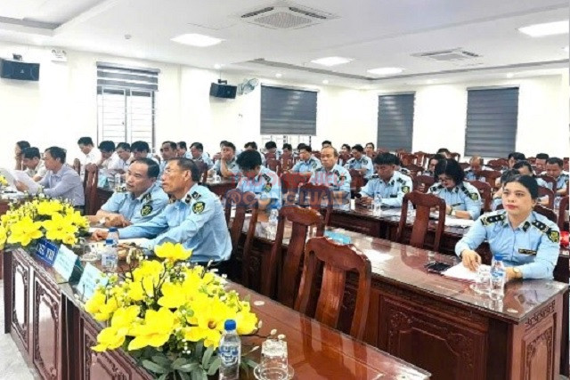 Đại biểu quan khách tham dự Hội nghị. Ảnh: Phòng TC-HC Đại biểu quan khách tham dự Hội nghị. Ảnh: Phòng TC-HC