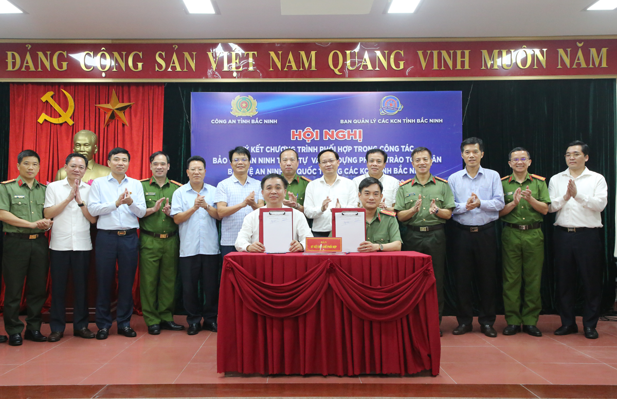 Bắc Ninh: Phối hợp bảo đảm an ninh, trật tự trong khu công nghiệp
