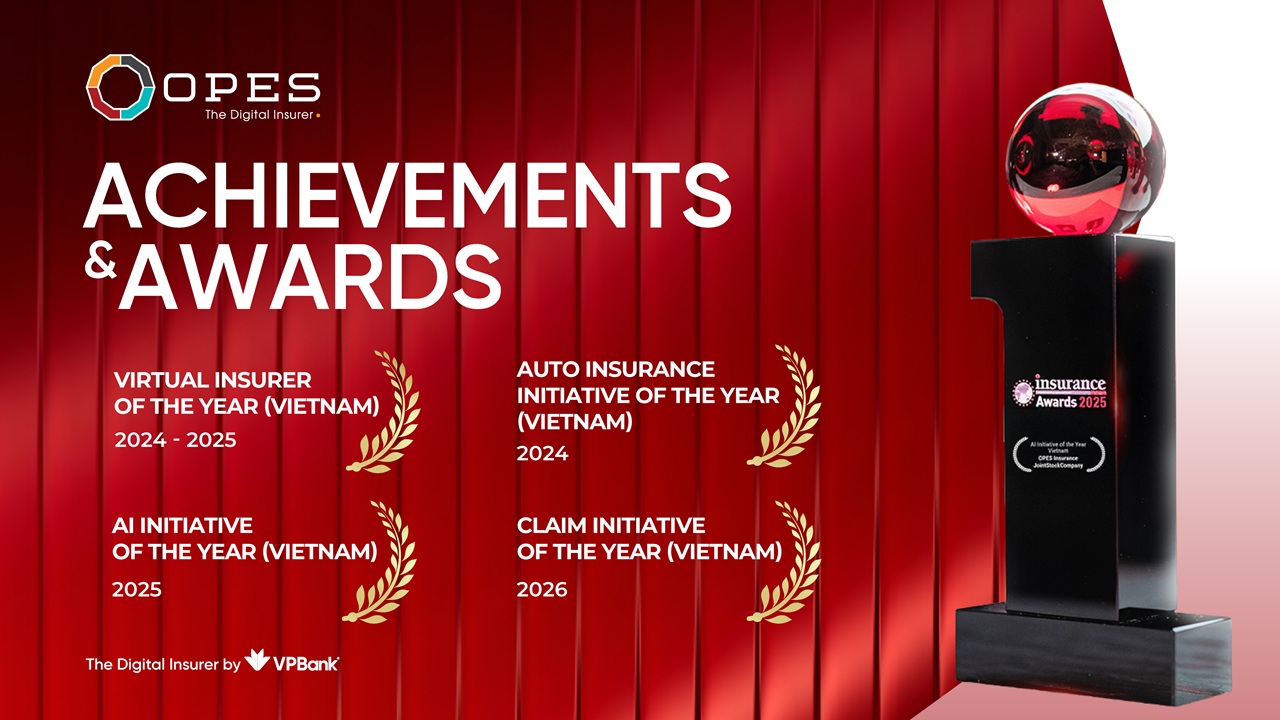 OPES lần thứ 3 liên tiếp được vinh danh tại Insurance Asia Awards. OPES lần thứ 3 liên tiếp được vinh danh tại Insurance Asia Awards.
