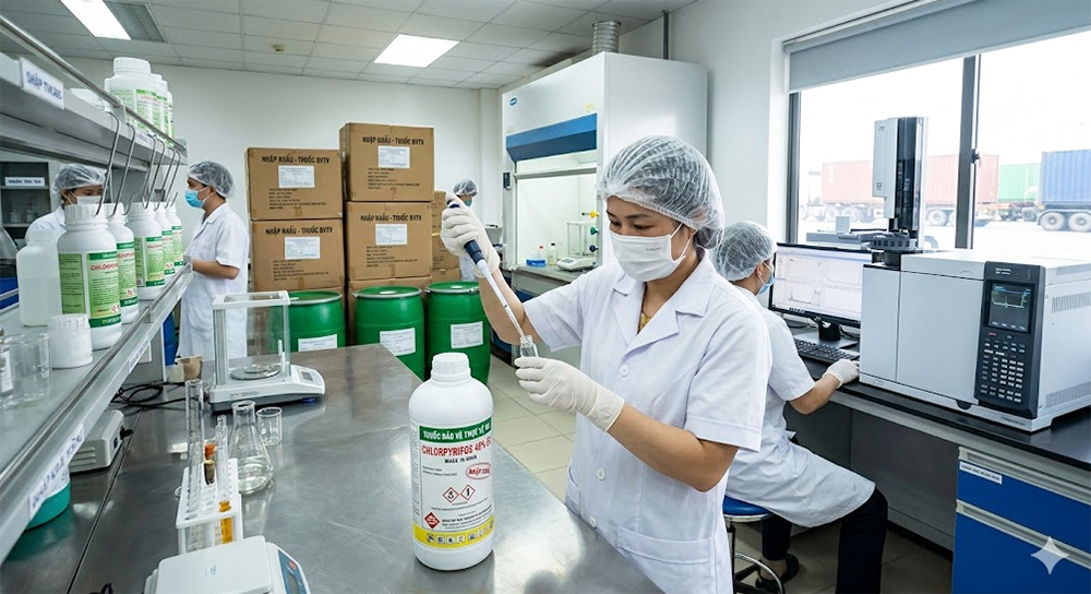 Lào Cai phân cấp kiểm tra chất lượng thuốc bảo vệ thực vật nhập khẩu từ tháng 7