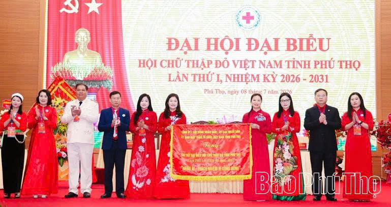 Phú Thọ: Tổ chức Đại hội đại biểu Hội Chữ thập đỏ Việt Nam tỉnh lần thứ I
