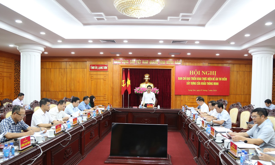 Lạng Sơn: Đẩy nhanh tiến độ xây dựng cửa khẩu thông minh, tạo động lực phát triển kinh tế