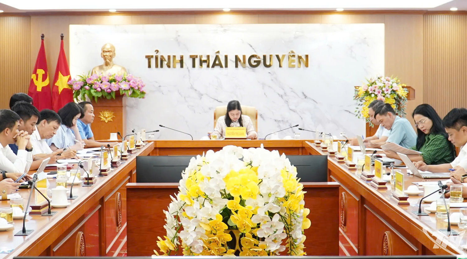 Quang cảnh Hội nghị. (Ảnh: thainguyen.gov.vn) Quang cảnh Hội nghị. (Ảnh: thainguyen.gov.vn)