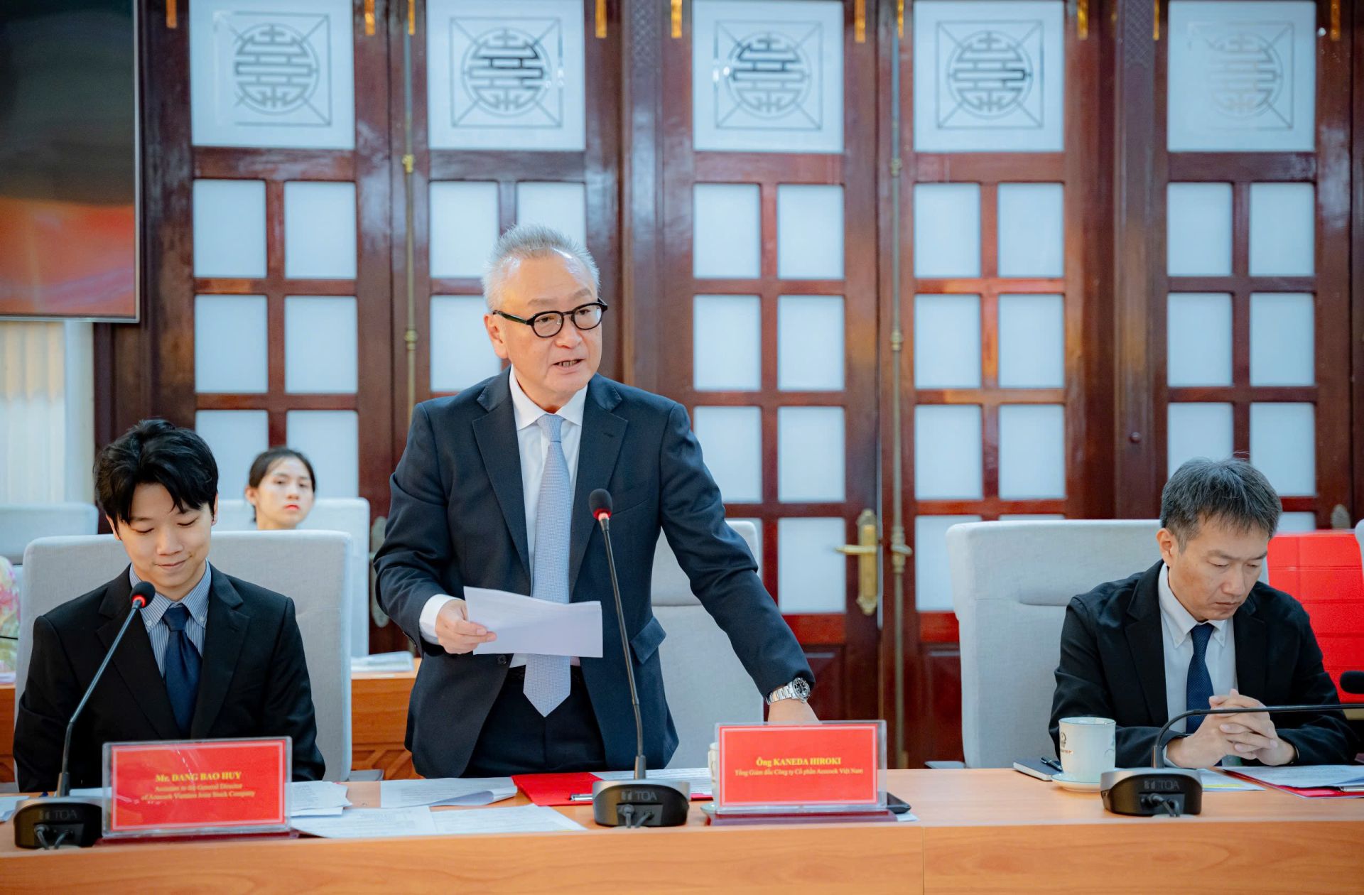 ông Kaneda Hiroki - Tổng Giám đốc Công ty Cổ phần Acecook Việt Nam ông Kaneda Hiroki - Tổng Giám đốc Công ty Cổ phần Acecook Việt Nam