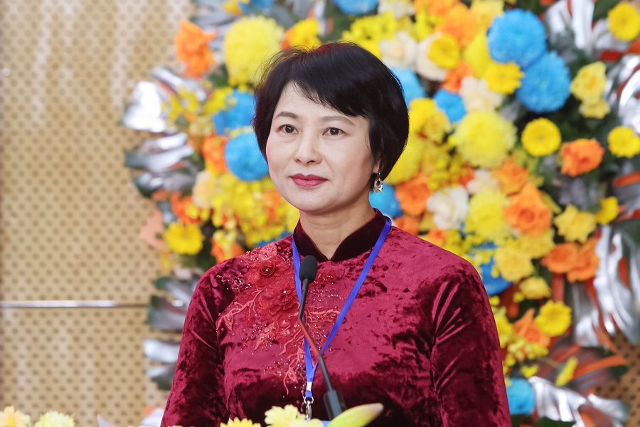 Đồng chí Phạm Thị Phúc, Phó Bí thư Tỉnh ủy, Chủ tịch Ủy ban MTTQ Việt Nam tỉnh Lâm Đồng dự, phát biểu chỉ đạo. Đồng chí Phạm Thị Phúc, Phó Bí thư Tỉnh ủy, Chủ tịch Ủy ban MTTQ Việt Nam tỉnh Lâm Đồng dự, phát biểu chỉ đạo.