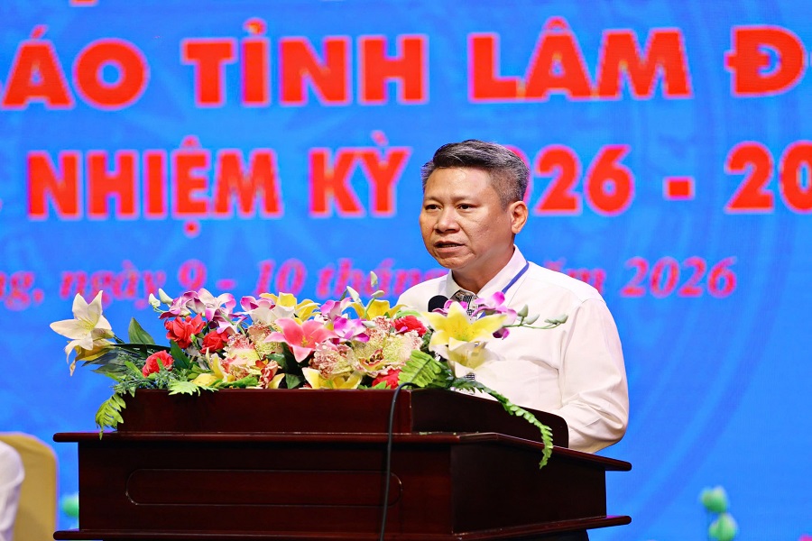 Nh&agrave; b&aacute;o Nguyễn Ho&agrave;ng Linh được bầu l&agrave;m Ph&oacute; Chủ tịch Thường trực Hội Nh&agrave; b&aacute;o tỉnh L&acirc;m Đồng nhiệm kỳ 2026 - 2031.