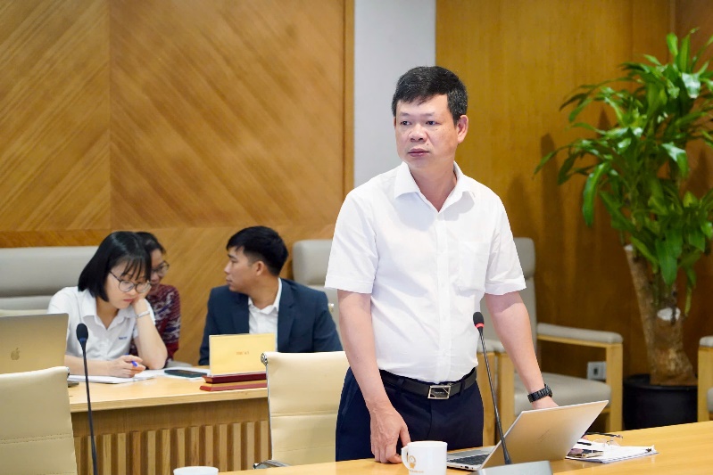Giám đốc NATIF Bùi Quang Minh phát biểu tại Hội nghị. Giám đốc NATIF Bùi Quang Minh phát biểu tại Hội nghị.