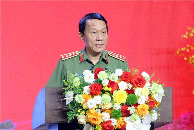 Đại tướng Lương Tam Quang, Bộ trưởng Bộ Công an phát biểu chỉ đạo. Ảnh: Phạm Kiên/TTXVN Đại tướng Lương Tam Quang, Bộ trưởng Bộ Công an phát biểu chỉ đạo. Ảnh: Phạm Kiên/TTXVN