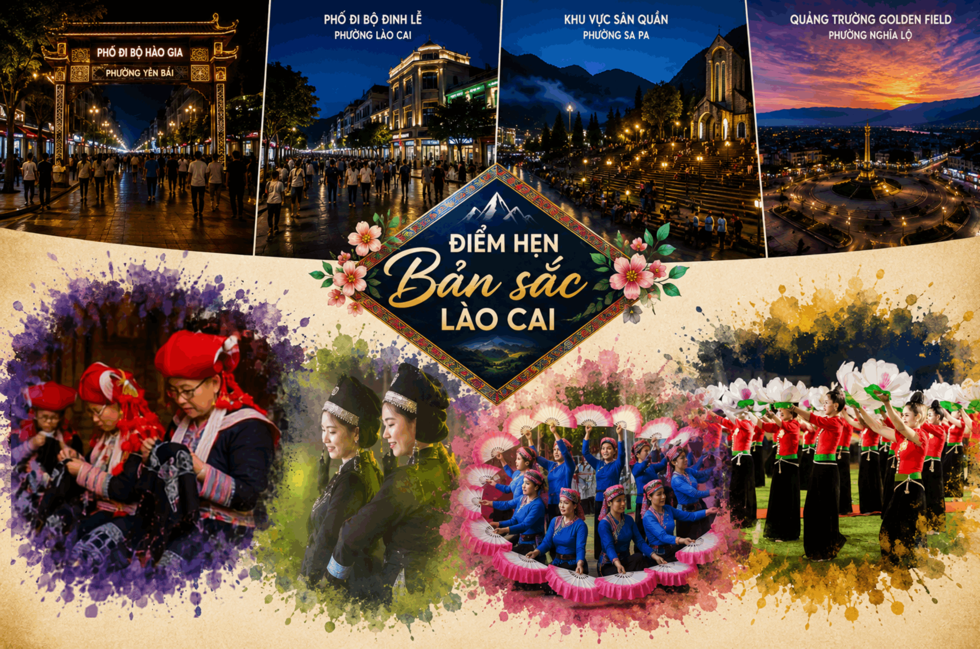 Lào Cai đường link M88 mới nhất thương hiệu "Điểm hẹn bản sắc", hình thành chuỗi phố đi bộ văn hóa cuối tuần