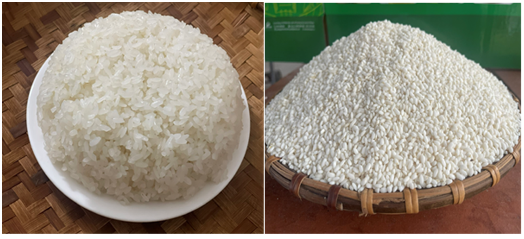 Gạo nếp Gà Gáy Mỹ Lung được bảo hộ chỉ dẫn địa lý