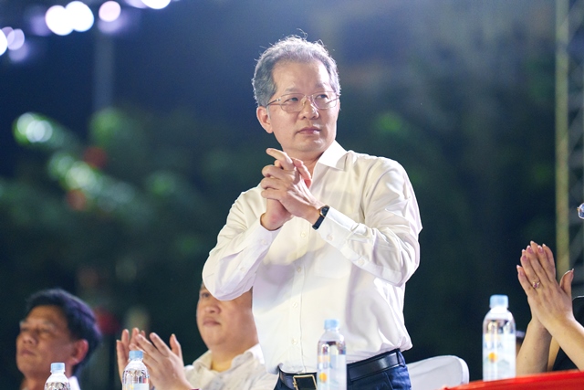 &Ocirc;ng Nguyễn Văn Quảng, B&iacute; thư Trung ương Đảng, Ch&aacute;nh &aacute;n T&ograve;a &aacute;n nh&acirc;n d&acirc;n tối c&aacute;o, nguy&ecirc;n B&iacute; thư Th&agrave;nh ủy Đ&agrave; Nẵng dự kh&aacute;n đ&ecirc;m chung kết