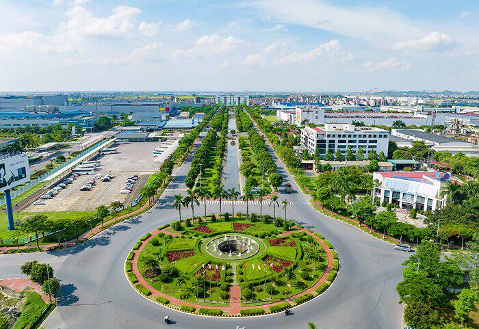 Một góc xã Yên Phong. Một góc xã Yên Phong.