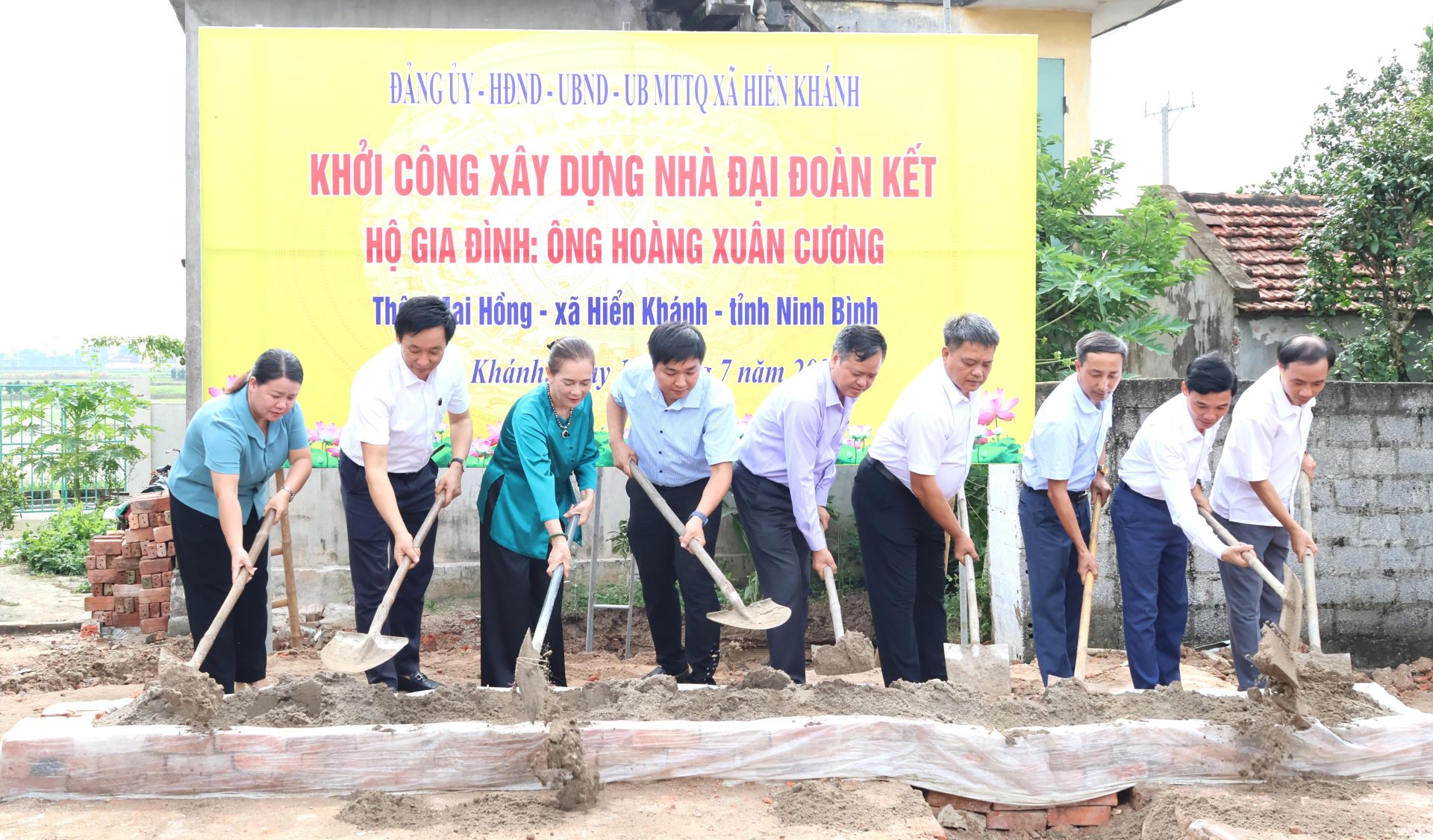Ninh Bình: Xã Hiển Khánh chung tay xóa nhà tạm, nhà dột nát