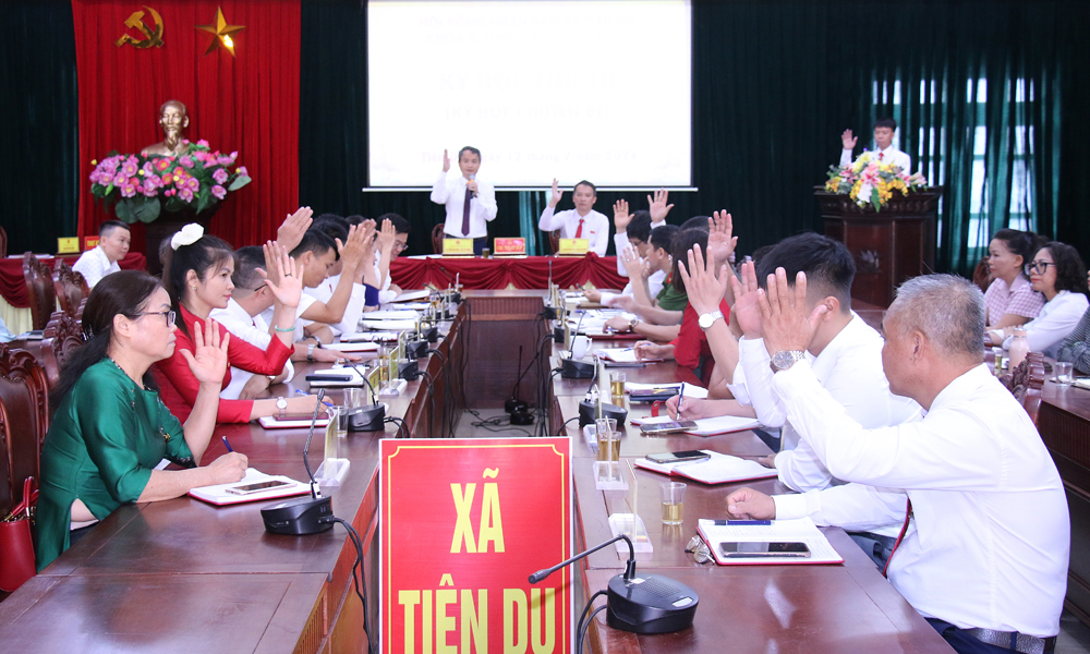 Bắc Ninh: Thông qua chủ trương thành lập phường Tiên Du