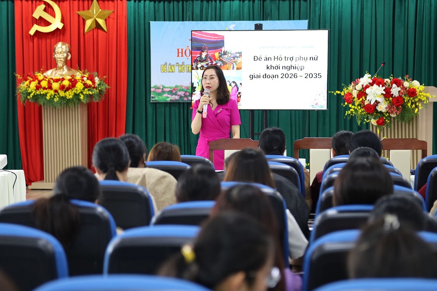 Hội Liên hiệp Phụ nữ tỉnh Lâm Đồng tập huấn triển khai Đề án Hội Liên hiệp Phụ nữ tỉnh Lâm Đồng tập huấn triển khai Đề án