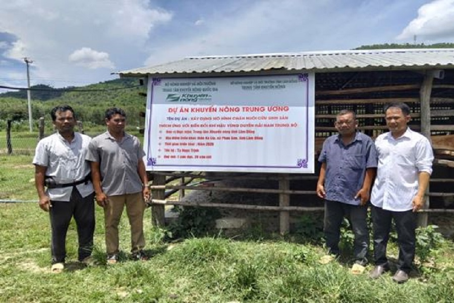 Triển khai dự án tại xã Phan Sơn, tỉnh Lâm Đồng. Ảnh: Trung tâm Khuyến nông Triển khai dự án tại xã Phan Sơn, tỉnh Lâm Đồng. Ảnh: Trung tâm Khuyến nông