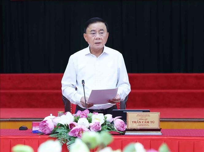 Thường trực Ban Bí thư Trần Cẩm Tú chủ trì Hội nghị giao ban quý II/2026