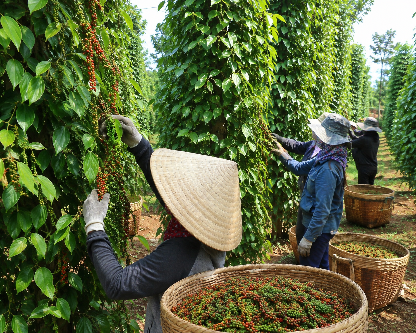 Giá tiêu hôm nay 14/7: Giảm mạnh, nhiều nhất 4.000 đồng/kg