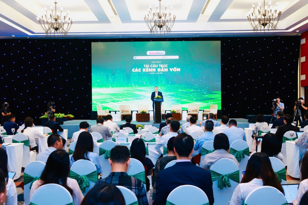 Hội thảo "Tái cấu trúc các kênh dẫn vốn": tạo động lực tăng trưởng hai con số