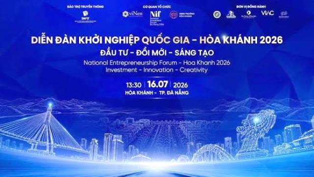 Họp báo Diễn đàn khởi nghiệp Quốc gia - Hòa Khánh 2026: Hội tụ trí tuệ, kết nối nguồn lực