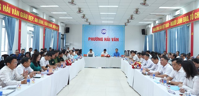 Đà Nẵng: Phường Hải Vân đạt 97,98/100 điểm, xếp thứ nhất thành phố Bộ Chỉ số phục vụ người dân - doanh nghiệp