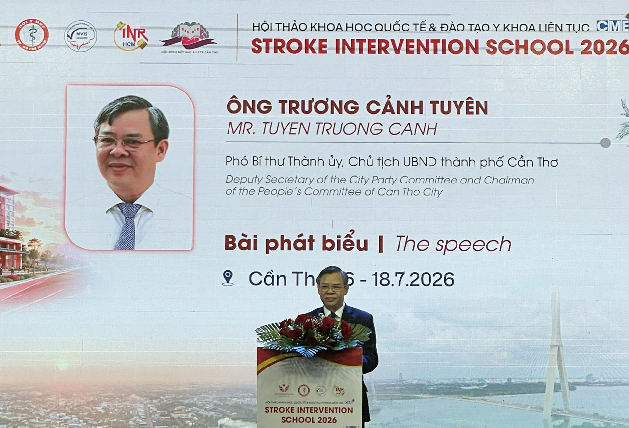 Stroke Intervention School 2026: Cơ hội thúc đẩy hợp tác quốc tế, nâng cao chất lượng điều trị đột quỵ