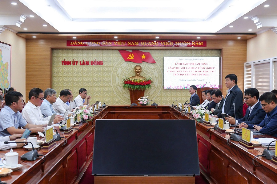 VRG đề xuất đầu tư chuỗi dự án gần 42.000 tỷ đồng tại Lâm Đồng