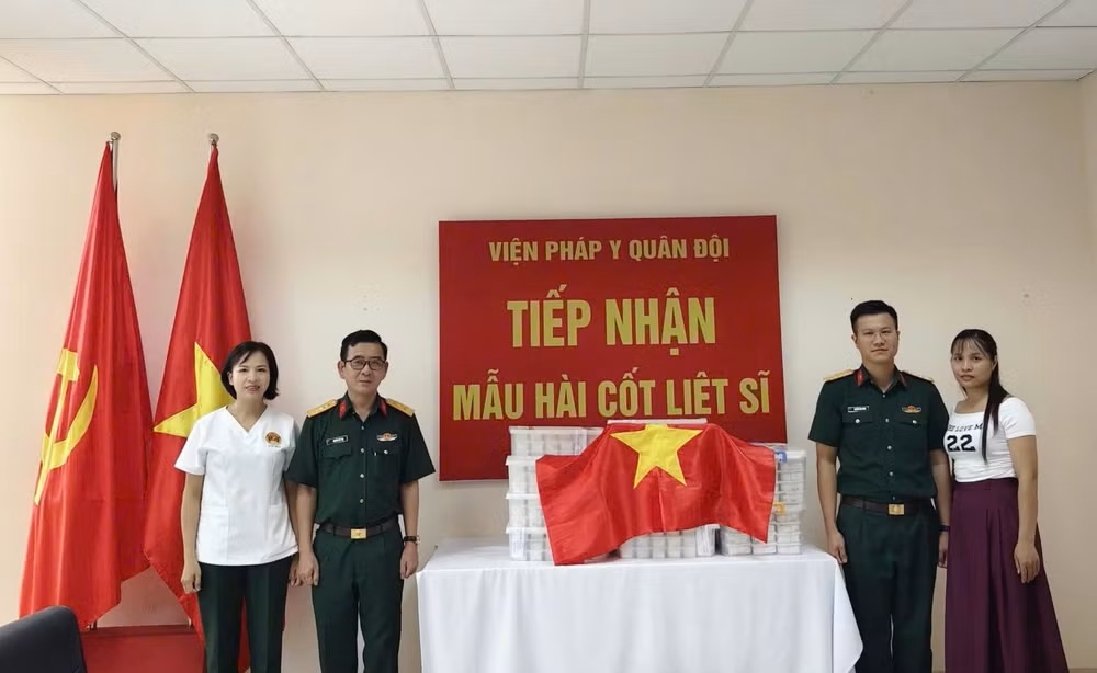 Điện Biên bàn giao 668 mẫu hài cốt liệt sĩ phục vụ giám định ADN