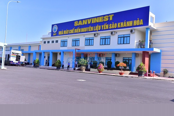 Nh&agrave; m&aacute;y chế biến nguy&ecirc;n liệu Yến s&agrave;o Kh&aacute;nh H&ograve;a SANVINEST tại Cụm c&ocirc;ng nghiệp S&ocirc;ng Cầu - Kh&aacute;nh H&ograve;a