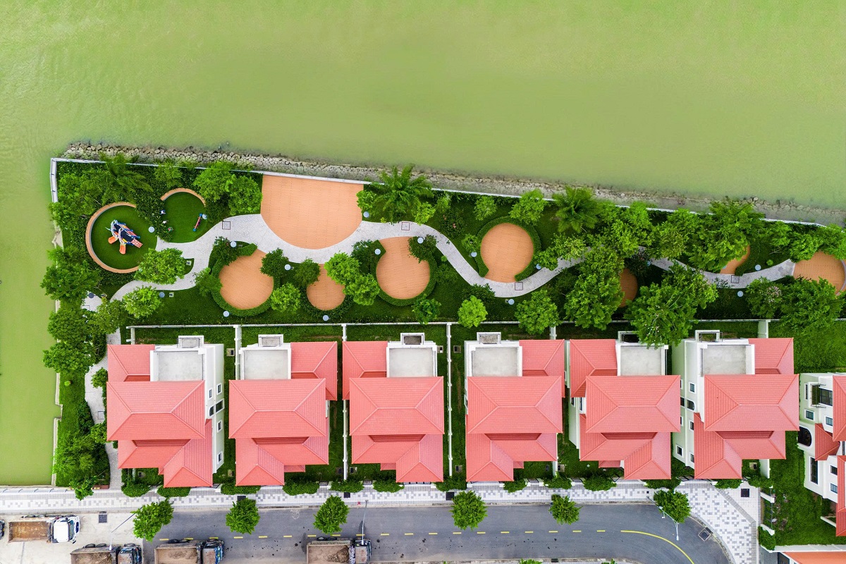 Khu dân cư Phước Thọ được tổ chức không gian theo triết lý “sống cùng sông nước” (Ảnh: T&T Group) Khu dân cư Phước Thọ được tổ chức không gian theo triết lý “sống cùng sông nước” (Ảnh: T&T Group)