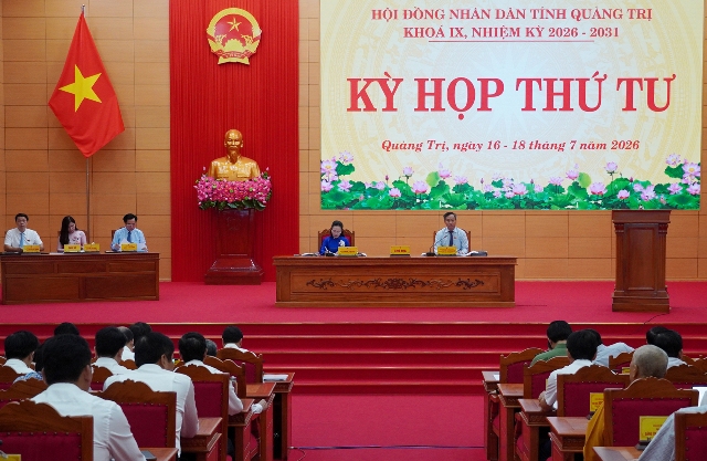 Kỳ họp thứ 4 HĐND tỉnh Quảng Trị khóa IX thông qua 38 nghị quyết quan trọng