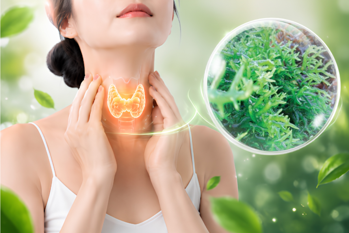 Hải tảo là thành phần được nhiều nghiên cứu quan tâm trong hỗ trợ sức khỏe tuyến giáp Hải tảo là thành phần được nhiều nghiên cứu quan tâm trong hỗ trợ sức khỏe tuyến giáp