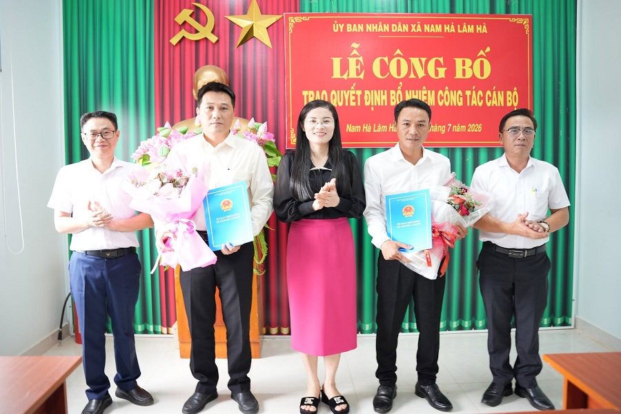 Nam Hà Lâm Hà kiện toàn công tác cán bộ, nâng cao hiệu quả hoạt động bộ máy hành chính